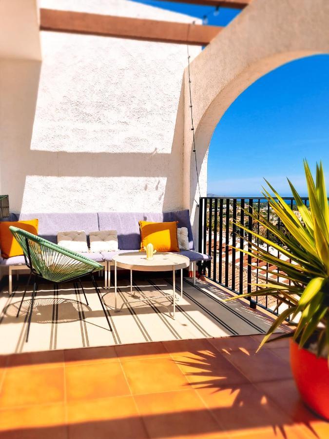 The View: Sea, Mountain, Terrace, Swimming Pool Apartment Calpe Exterior photo